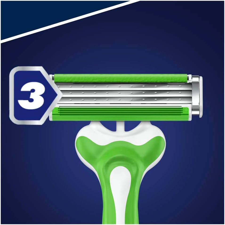 Gillette Blue 3 Sensitive Men's Disposable Razors - 3 Pieces - Al Kabayel Discount CentreGillette Blue 3 Sensitive Men's Disposable Razors - 3 PiecesPersonal Care & Styling ToolsGILLETTEAl Kabayel Discount Centre