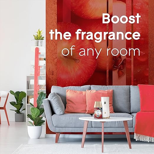 Glade Automatic Spray Refill Apple Cinnamon Air Freshener, For Up To 60 Days Of Automatic Freshness, 269ml - Al Kabayel Discount CentreGlade Automatic Spray Refill Apple Cinnamon Air Freshener, For Up To 60 Days Of Automatic Freshness, 269mlHome FragrancesGLADEAl Kabayel Discount Centre