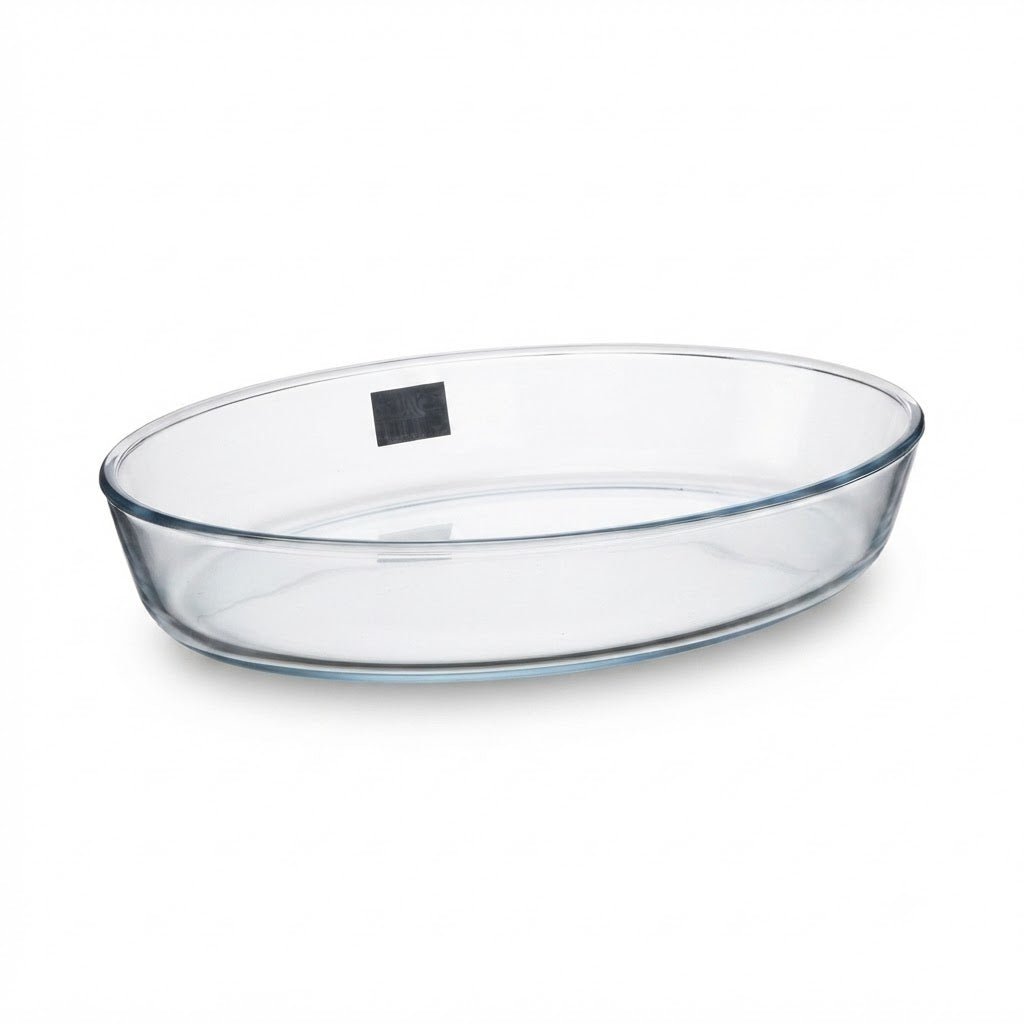 Glass Baking Dish 3L Oval – 35×24×6.5 cm - Al Kabayel Discount CentreGlass Baking Dish 3L Oval – 35×24×6.5 cmRoasting PansAKDCAl Kabayel Discount Centre