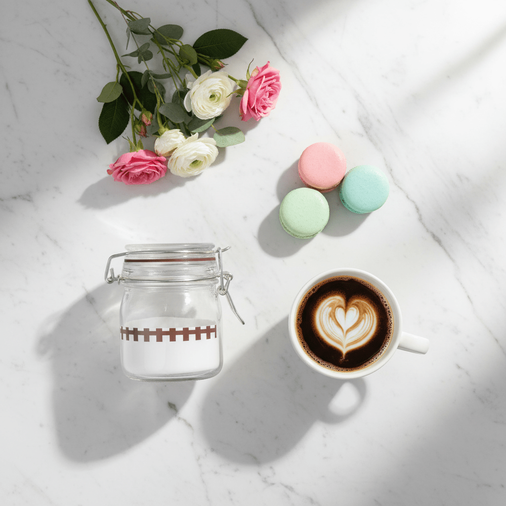 Glass Storage Jar with Clip Lid & Decorative Band – Airtight Borosilicate Glass Canister for Kitchen, Gifting & Home Organisation | 200ml / 250ml | - Al Kabayel Discount CentreGlass Storage Jar with Clip Lid & Decorative Band – Airtight Borosilicate Glass Canister for Kitchen, Gifting & Home Organisation | 200ml / 250ml |Jars & Food SaversAKDCAl Kabayel Discount Centre