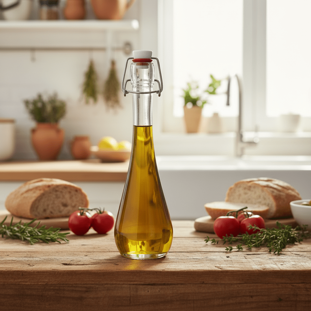 Glass Swing-Top Oil Bottle - 325ml - Al Kabayel Discount CentreGlass Swing-Top Oil Bottle - 325mlOil DispensersAKDCAl Kabayel Discount Centre