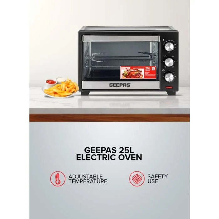 Geepas Electric Oven GO34040 25L