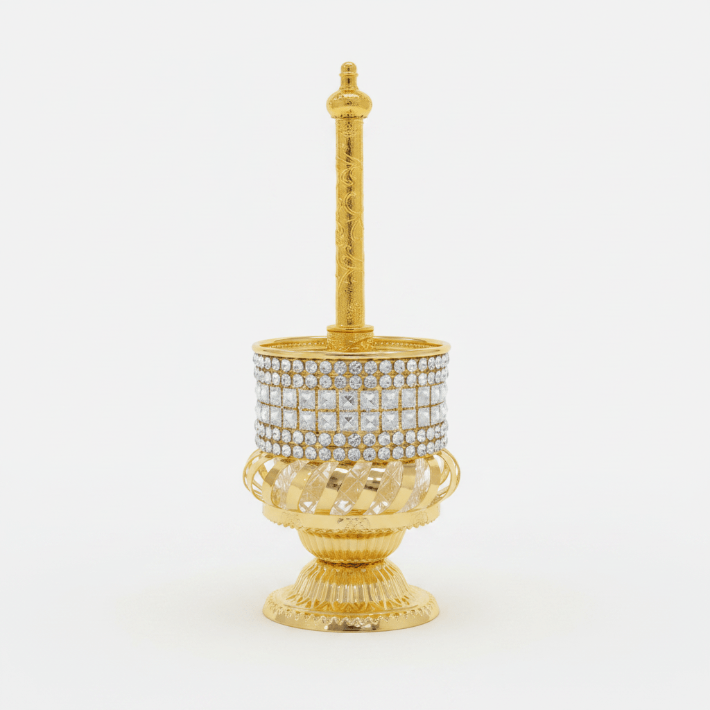 Gold Metal & Crystal Rosewater Sprinkler 23cm - Al Kabayel Discount CentreGold Metal & Crystal Rosewater Sprinkler 23cmPerfume BottlesAKDCAl Kabayel Discount Centre