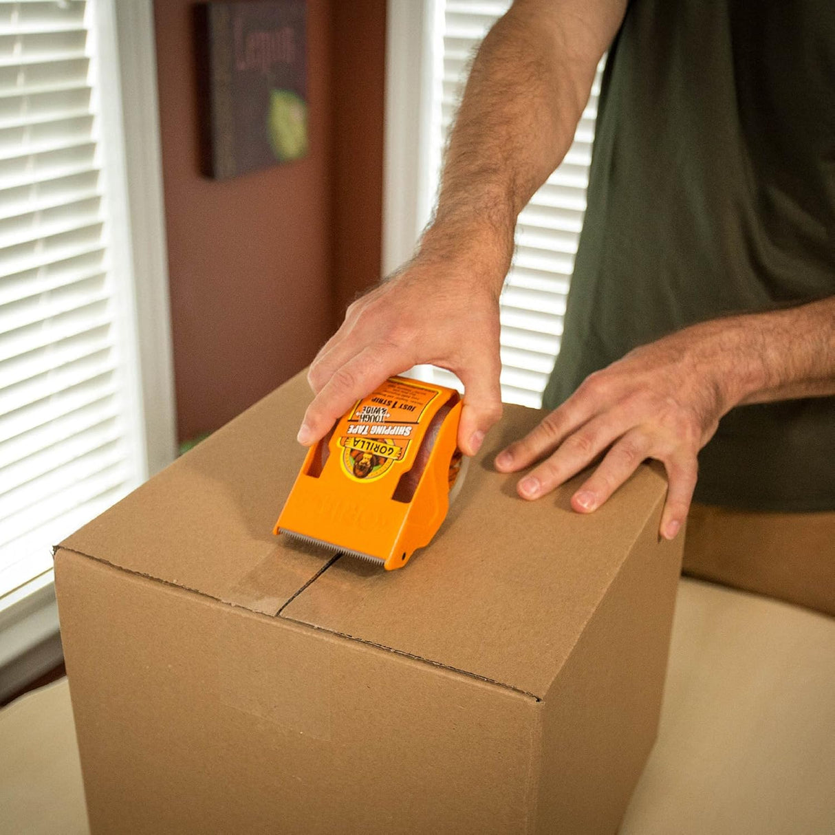 Gorilla Clear Packing Tape (2.83" x 20yd) with Dispenser – Heavy - Duty Moving Tape - Al Kabayel Discount CentreGorilla Clear Packing Tape (2.83" x 20yd) with Dispenser – Heavy - Duty Moving TapeTapes & Packaging TapesGORILLAAl Kabayel Discount Centre