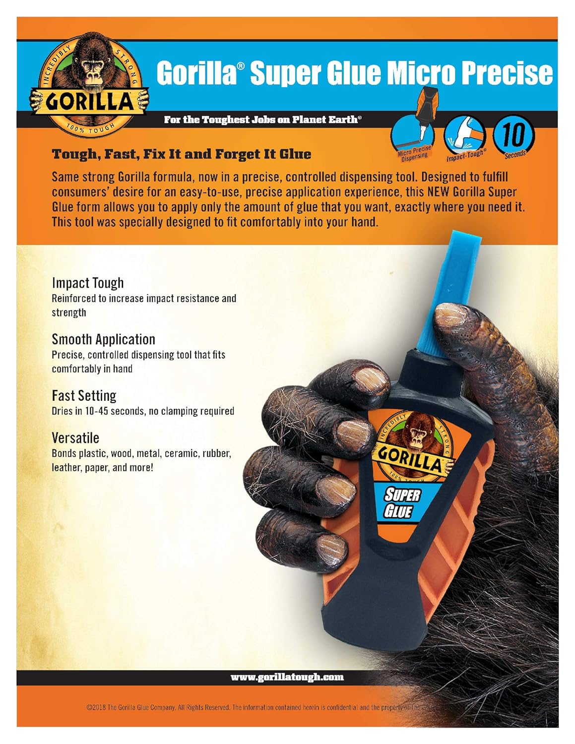 Gorilla Micro Precision Super Glue – 5g Clear High - Strength Bond - Al Kabayel Discount CentreGorilla Micro Precision Super Glue – 5g Clear High - Strength BondGlueGORILLAAl Kabayel Discount Centre