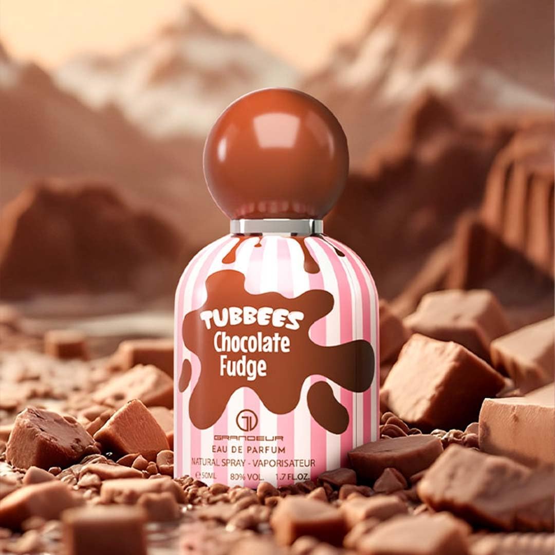 Grandeur Tubbees Perfume 50ML - Chocolate Fudge | Unisex Kid - Friendly Gourmand - Inspired Fragrance - Al Kabayel Discount CentreGrandeur Tubbees Perfume 50ML - Chocolate Fudge | Unisex Kid - Friendly Gourmand - Inspired FragrancePerfumesGRENDEURAl Kabayel Discount Centre