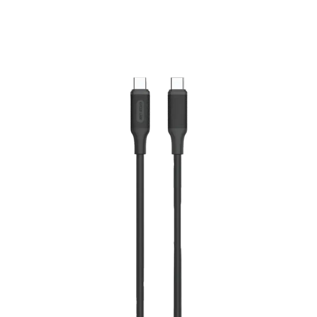Green Lion 60W USB - C to USB - C PVC Cable 3M, 10000 Bends - Black - Al Kabayel Discount CentreGreen Lion 60W USB - C to USB - C PVC Cable 3M, 10000 Bends - BlackCords & AdaptersGREEN LIONAl Kabayel Discount Centre