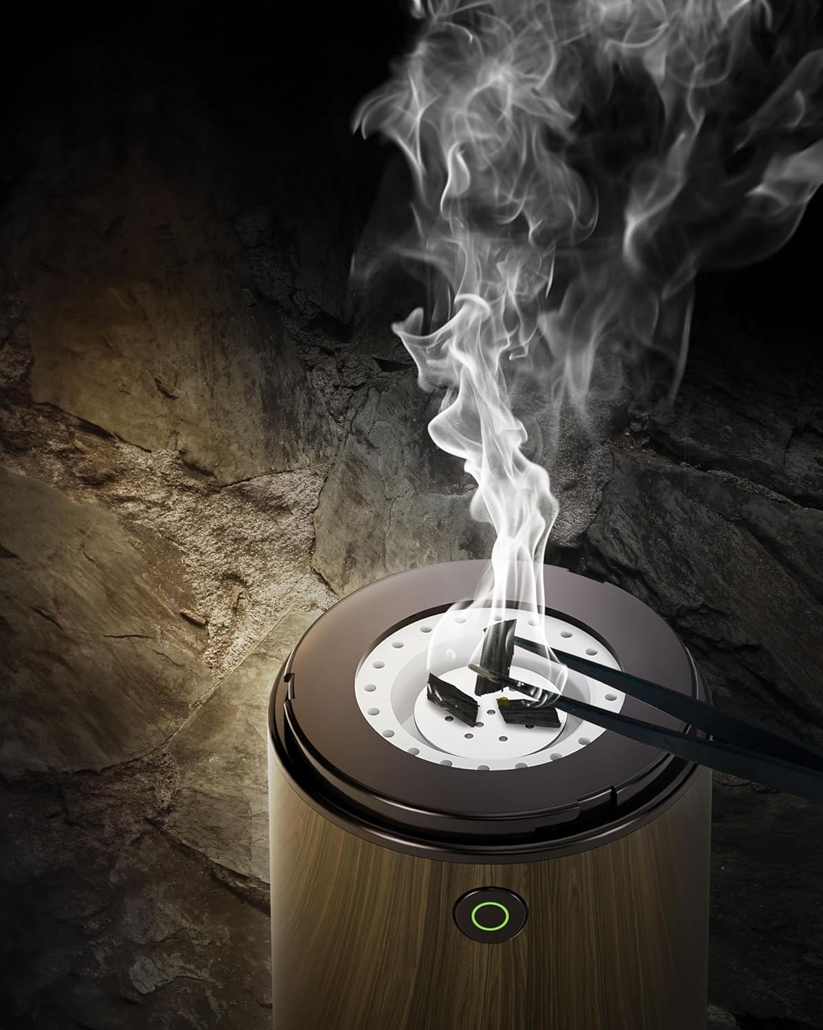 Green Lion Classic Bakhour, Rechargeable Incense Burner, Portable Electric Oud Incense, Arab Bakhoor Muslim Incense Holder, Auto - Off, 20W Power, Fast Burning, 15 - 18 Burning Cycles, for Home Office Car - Al Kabayel Discount CentreGreen Lion Classic Bakhour, Rechargeable Incense Burner, Portable Electric Oud Incense, Arab Bakhoor Muslim Incense Holder, Auto - Off, 20W Power, Fast Burning, 15 - 18 Burning Cycles, for Home Office CarIncense BurnerGREEN LIONAl Kabayel Discount Centre