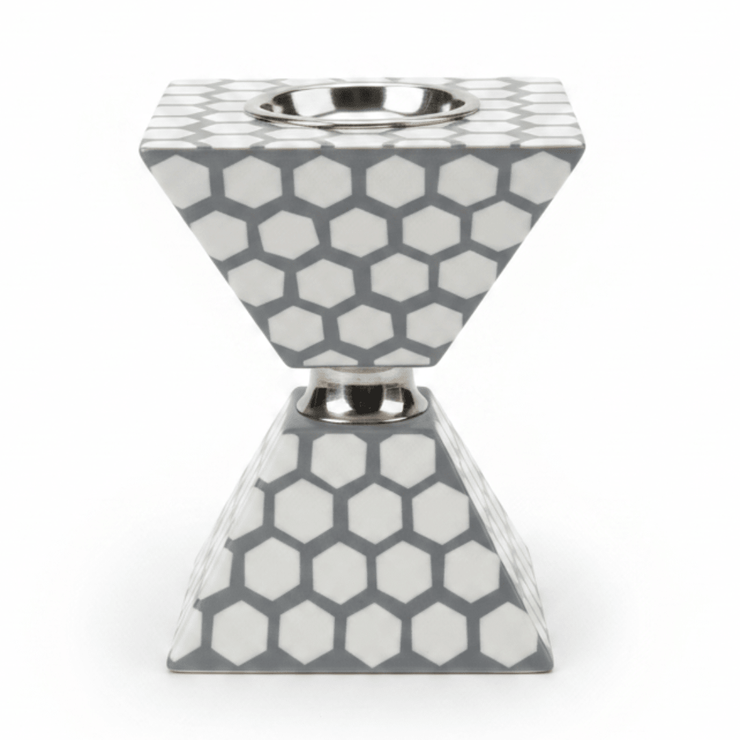 Grey & White Plastic-Coated Incense Burner - 17×12cm - Al Kabayel Discount CentreGrey & White Plastic-Coated Incense Burner - 17×12cmIncense BurnerAKDCAl Kabayel Discount Centre
