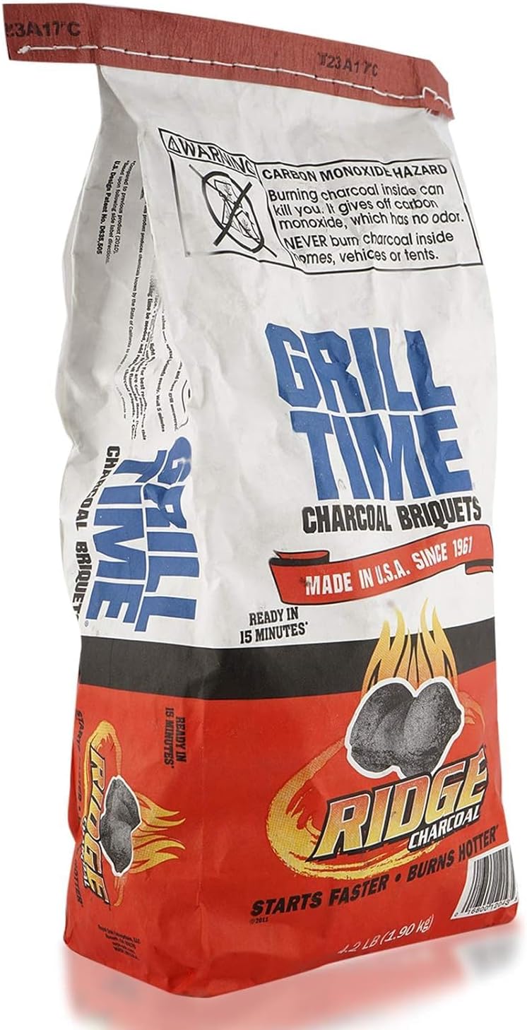 Grill Time Charcoal Briquets - 4.2 Lbs - Al Kabayel Discount CenterGrill Time Charcoal Briquets - 4.2 LbsBarbecue & Outdoor DiningGRILL TIMEAl Kabayel Discount Center