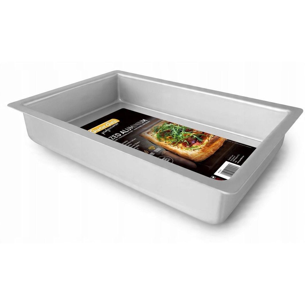 Guardini Anodized Aluminium Rectangular Bake & Roast Pan with Removable Bottom 18cm*28cm*5cm - Al Kabayel Discount CentreGuardini Anodized Aluminium Rectangular Bake & Roast Pan with Removable Bottom 18cm*28cm*5cmRoasting PansGUARDINIAl Kabayel Discount Centre