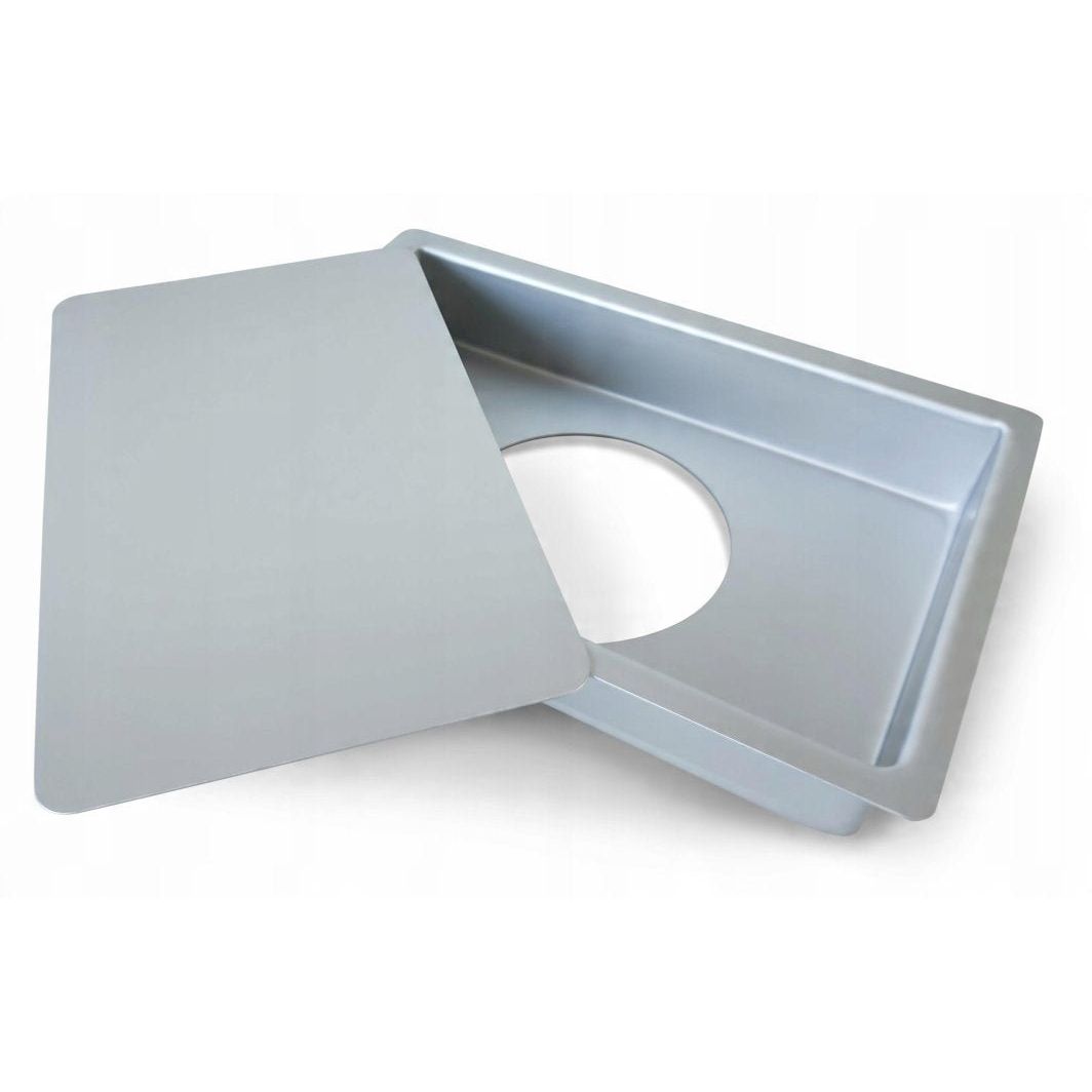Guardini Anodized Aluminium Rectangular Bake & Roast Pan with Removable Bottom 18cm*28cm*5cm - Al Kabayel Discount CentreGuardini Anodized Aluminium Rectangular Bake & Roast Pan with Removable Bottom 18cm*28cm*5cmRoasting PansGUARDINIAl Kabayel Discount Centre