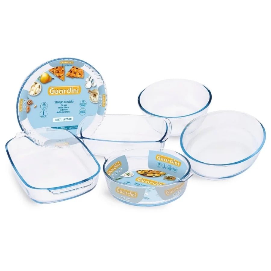 Guardini Rectangular Borosilicate Glass Baking Dish/Roaster 2 Liter, 30cm*20cm - Al Kabayel Discount CentreGuardini Rectangular Borosilicate Glass Baking Dish/Roaster 2 Liter, 30cm*20cmRoasting PansGUARDINIAl Kabayel Discount Centre