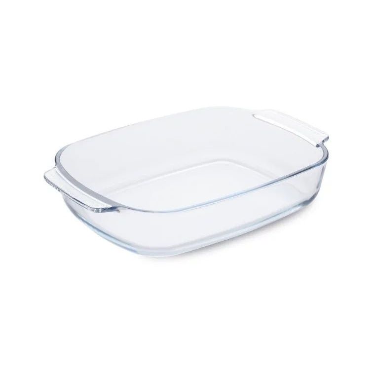 Guardini Rectangular Borosilicate Glass Baking Dish/Roaster 2.7 Liter, 34cm*22.5cm - Al Kabayel Discount CentreGuardini Rectangular Borosilicate Glass Baking Dish/Roaster 2.7 Liter, 34cm*22.5cmRoasting PansGUARDINIAl Kabayel Discount Centre