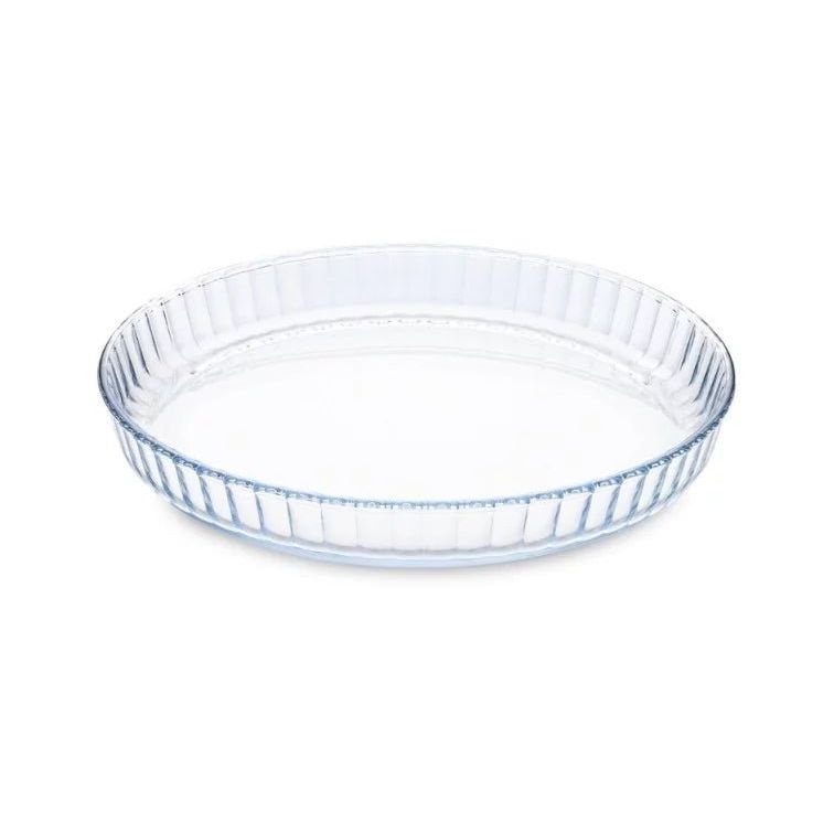 Guardini Round Borosilicate Glass Pie Pan 1.6 Liter, 27cm - Al Kabayel Discount CentreGuardini Round Borosilicate Glass Pie Pan 1.6 Liter, 27cmRoasting PansGUARDINIAl Kabayel Discount Centre
