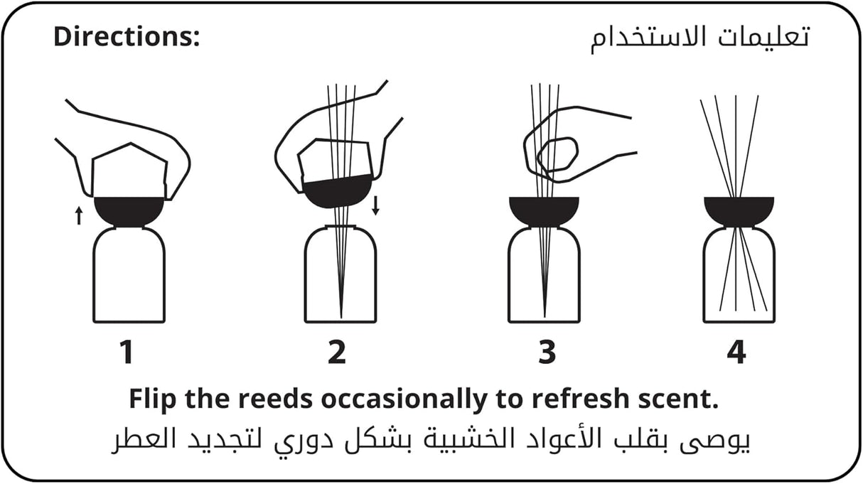 GULF ORCHID Reed Diffuser - Grapefruit & Pear 150ml - Al Kabayel Discount CentreGULF ORCHID Reed Diffuser - Grapefruit & Pear 150mlHome FragrancesGULF ORCHIDAl Kabayel Discount Centre