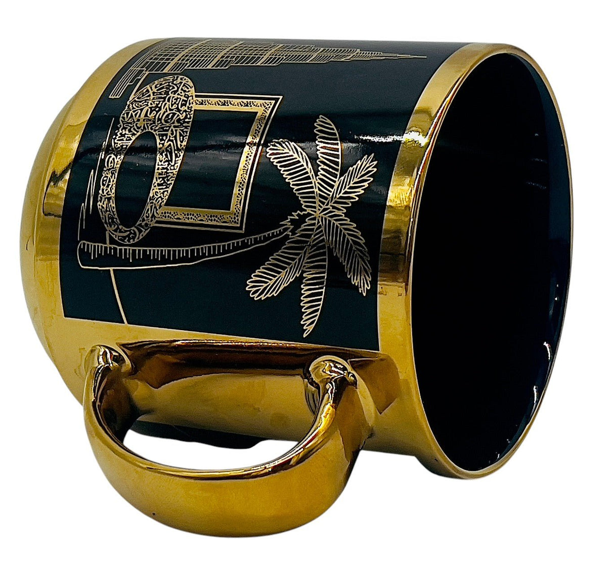 Habibi Dubai Mug 350ml, Black Gold Skyscraper Design - Al Kabayel Discount CentreHabibi Dubai Mug 350ml, Black Gold Skyscraper DesignMugsHABIBIAl Kabayel Discount Centre