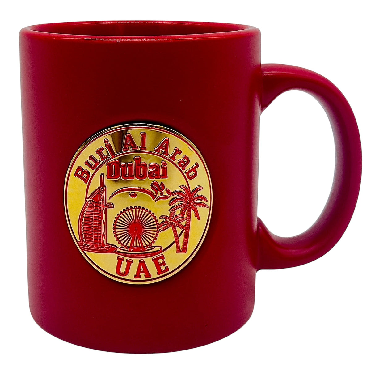 Habibi Dubai Souvenirs Mug 350ml, Red - Al Kabayel Discount CentreHabibi Dubai Souvenirs Mug 350ml, RedMugsHABIBIAl Kabayel Discount Centre
