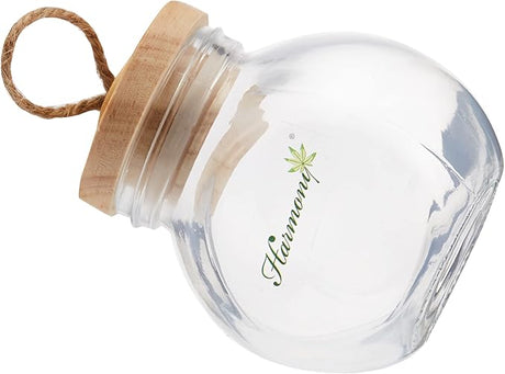 HARMONY 1PC 190ml glass jar w/wooden lid 8.1x6.1x9.2CM CCP900W - Al Kabayel Dicount CenterHARMONY 1PC 190ml glass jar w/wooden lid 8.1x6.1x9.2CM CCP900WOrganizers & AccessoriesharmonyAl Kabayel Dicount Center