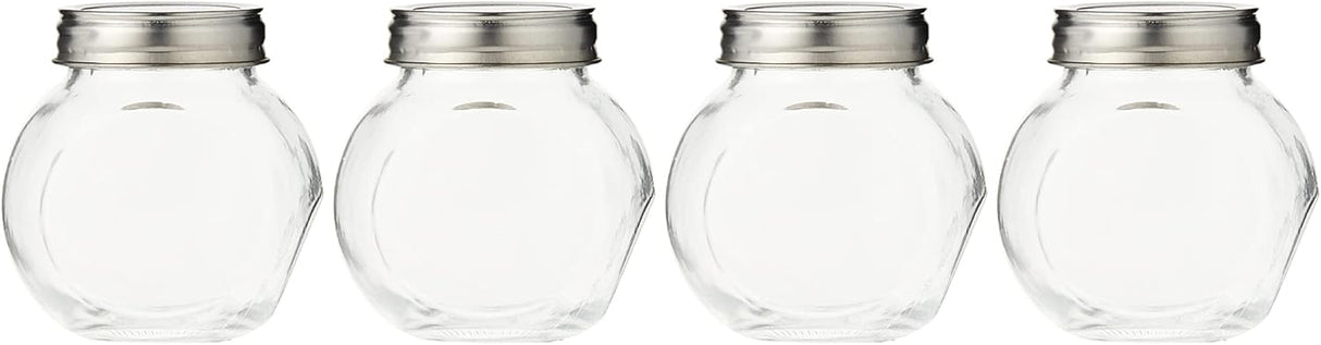 Harmony 4 Pieces Set Candy Jar, OR045, 8x6.5x8.5 cm/200 ml - Al Kabayel Dicount CenterHarmony 4 Pieces Set Candy Jar, OR045, 8x6.5x8.5 cm/200 mlOrganizers & AccessoriesharmonyAl Kabayel Dicount Center