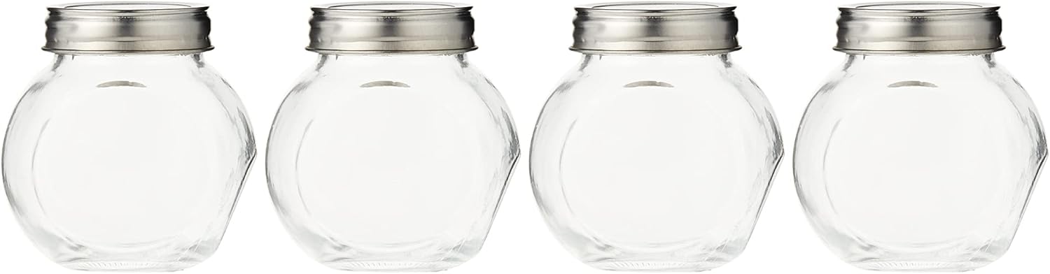Harmony 4 Pieces Set Candy Jar, OR045, 8x6.5x8.5 cm/200 ml - Al Kabayel Dicount CenterHarmony 4 Pieces Set Candy Jar, OR045, 8x6.5x8.5 cm/200 mlOrganizers & AccessoriesharmonyAl Kabayel Dicount Center