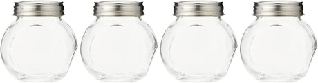 Harmony 4 Pieces Set Candy Jar, OR045, 8x6.5x8.5 cm/200 ml - Al Kabayel Dicount CenterHarmony 4 Pieces Set Candy Jar, OR045, 8x6.5x8.5 cm/200 mlOrganizers & AccessoriesharmonyAl Kabayel Dicount Center