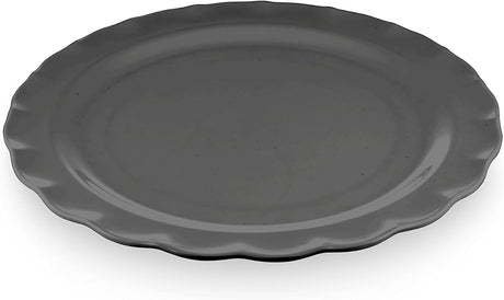 Harmony Melamine Horeca Big Serving Flower Plate - 36.5cmX2cm - Black - Al Kabayel Discount CentreHarmony Melamine Horeca Big Serving Flower Plate - 36.5cmX2cm - BlackPlatesHARMONYAl Kabayel Discount Centre