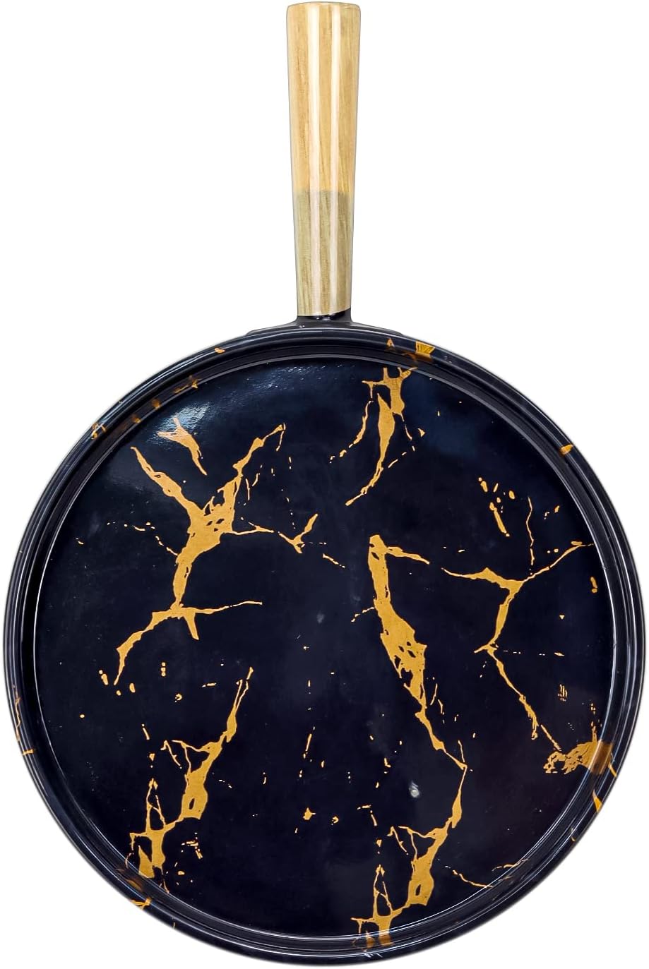 Harmony Melamine Horeca Handle Plate White Or Black With Gold Crack 36x24x4Cm - Al Kabayel Dicount CenterHarmony Melamine Horeca Handle Plate White Or Black With Gold Crack 36x24x4CmplatesharmonyAl Kabayel Dicount Center