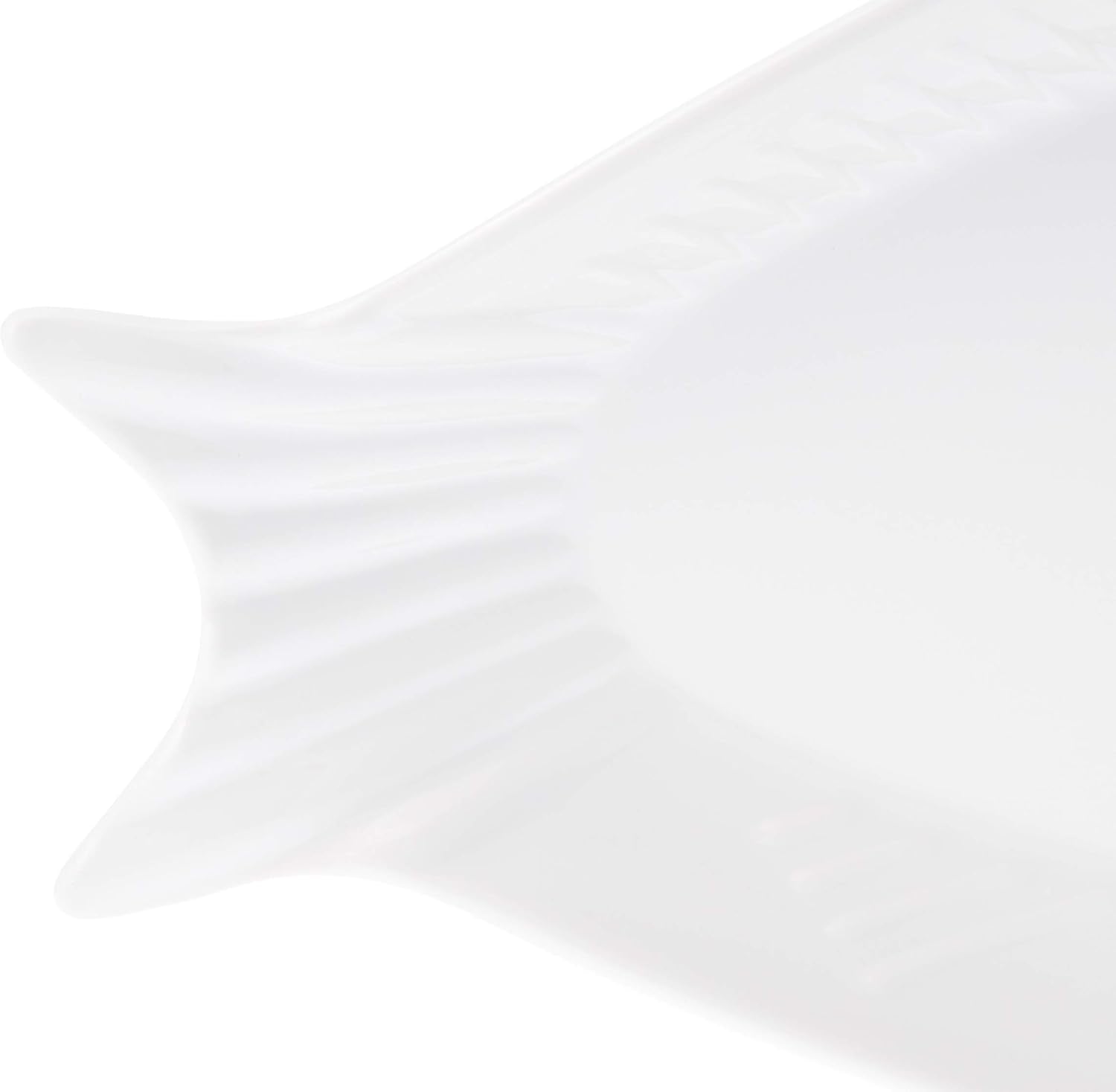 Harmony Melamine Horeca Serving Fish Plate - 45.5cmX20.7cmX3cm - White - Al Kabayel Discount CentreHarmony Melamine Horeca Serving Fish Plate - 45.5cmX20.7cmX3cm - WhitePlatesHARMONYAl Kabayel Discount Centre
