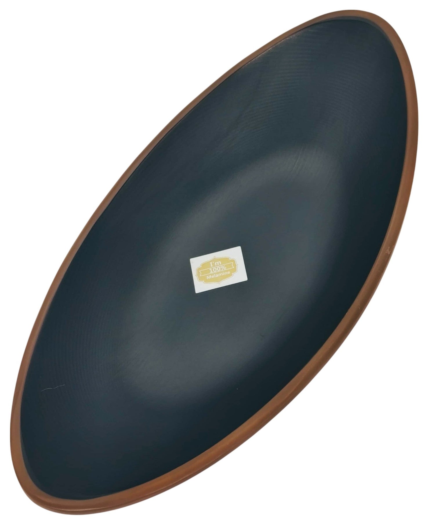 HARMONY Melamine Oval Dish 22cm*11cm*2cm, Brown/Black - Al Kabayel Discount CentreHARMONY Melamine Oval Dish 22cm*11cm*2cm, Brown/BlackBowlsHARMONYAl Kabayel Discount Centre