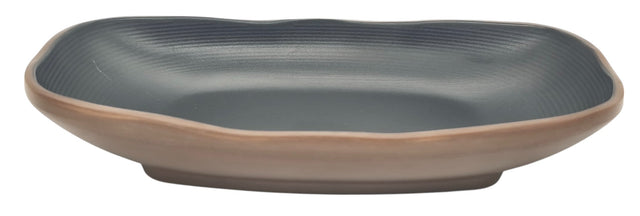 HARMONY Melamine Oval Plate 18cm*10cm*2cm, Brown/Black - Al Kabayel Discount CentreHARMONY Melamine Oval Plate 18cm*10cm*2cm, Brown/BlackPlatesHARMONYAl Kabayel Discount Centre