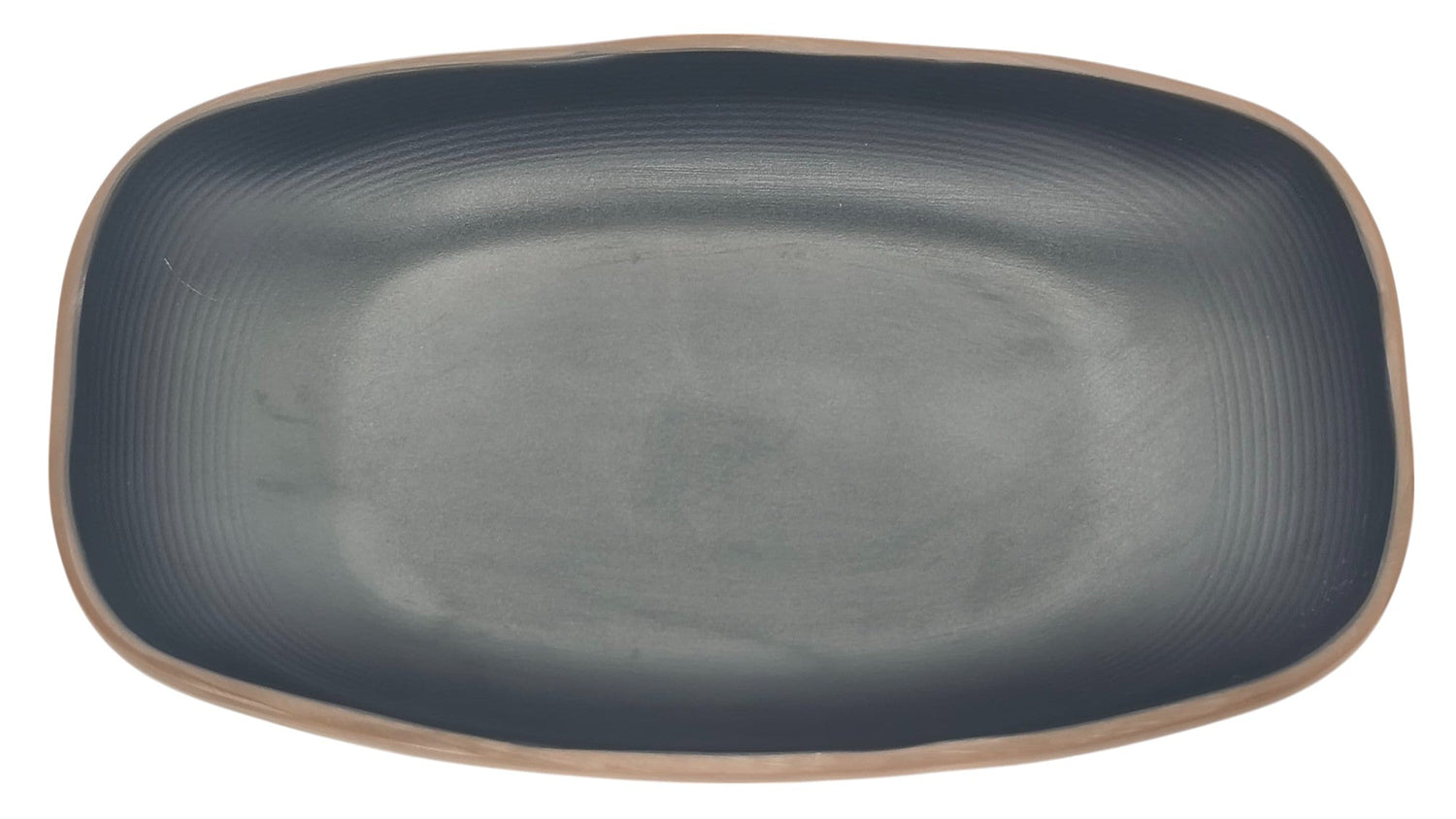 HARMONY Melamine Oval Plate 18cm*10cm*2cm, Brown/Black - Al Kabayel Discount CentreHARMONY Melamine Oval Plate 18cm*10cm*2cm, Brown/BlackPlatesHARMONYAl Kabayel Discount Centre