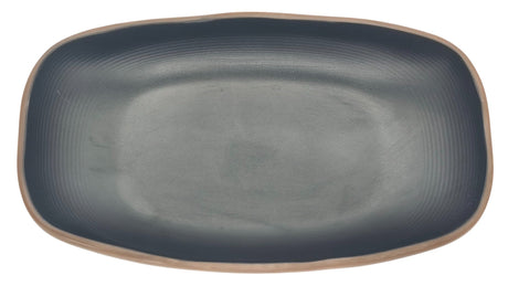 HARMONY Melamine Oval Plate 18cm*10cm*2cm, Brown/Black - Al Kabayel Discount CentreHARMONY Melamine Oval Plate 18cm*10cm*2cm, Brown/BlackPlatesHARMONYAl Kabayel Discount Centre