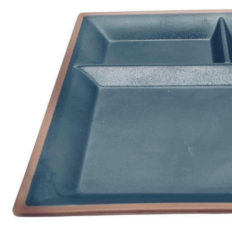 HARMONY Melamine Rectangular 4 - Section Serving Plate 38cm*26cm*2cm, Brown/Black - Al Kabayel Discount CentreHARMONY Melamine Rectangular 4 - Section Serving Plate 38cm*26cm*2cm, Brown/BlackPlatesHARMONYAl Kabayel Discount Centre