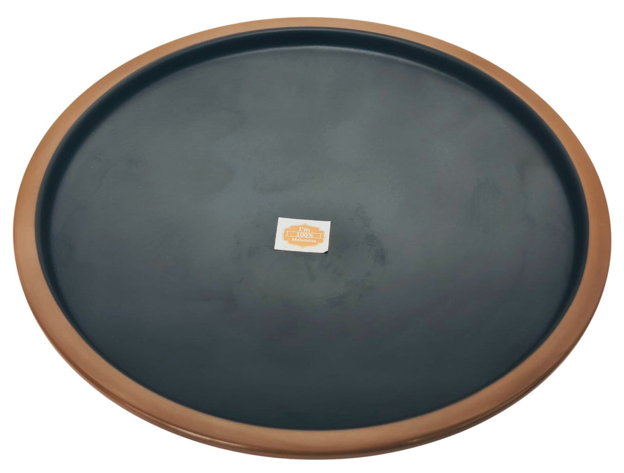 HARMONY Melamine Round Deep Plate 20cm*4cm, Brown/Black - Al Kabayel Discount CentreHARMONY Melamine Round Deep Plate 20cm*4cm, Brown/BlackPlatesHARMONYAl Kabayel Discount Centre