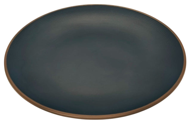 HARMONY Melamine Round Dessert Plate 20cm*3cm, Brown/Black - Al Kabayel Discount CentreHARMONY Melamine Round Dessert Plate 20cm*3cm, Brown/BlackPlatesHARMONYAl Kabayel Discount Centre
