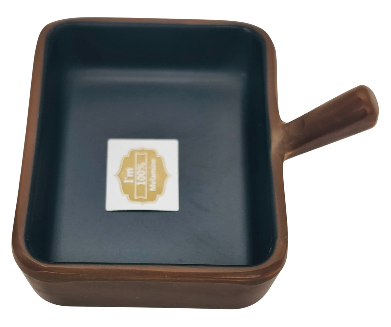HARMONY Melamine Sauce Dish with Handle 7cm*6cm*2cm, Brown/Black - Al Kabayel Discount CentreHARMONY Melamine Sauce Dish with Handle 7cm*6cm*2cm, Brown/BlackBowlsHARMONYAl Kabayel Discount Centre
