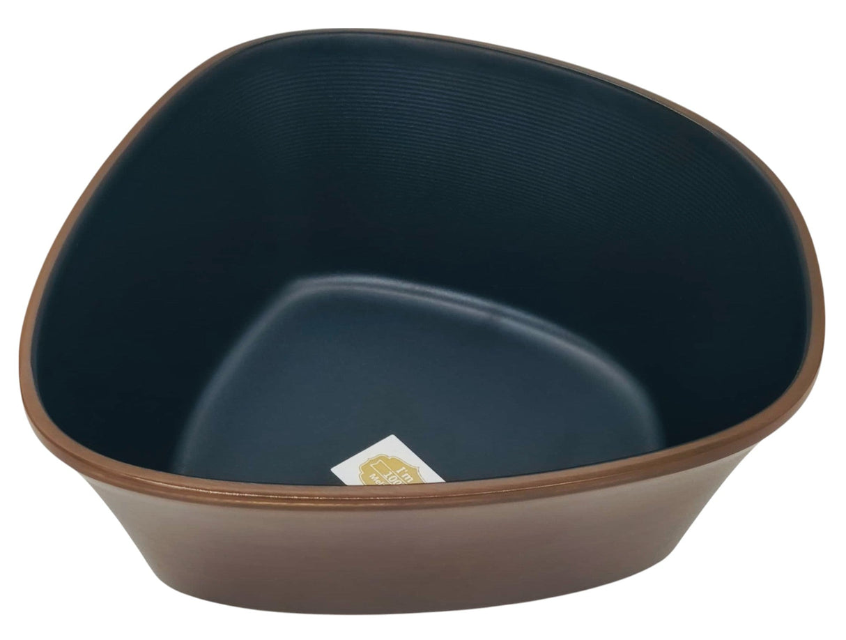 HARMONY Melamine Serving Bowl 14cm*6cm, Brown/Black - Al Kabayel Discount CentreHARMONY Melamine Serving Bowl 14cm*6cm, Brown/BlackBowlsHARMONYAl Kabayel Discount Centre