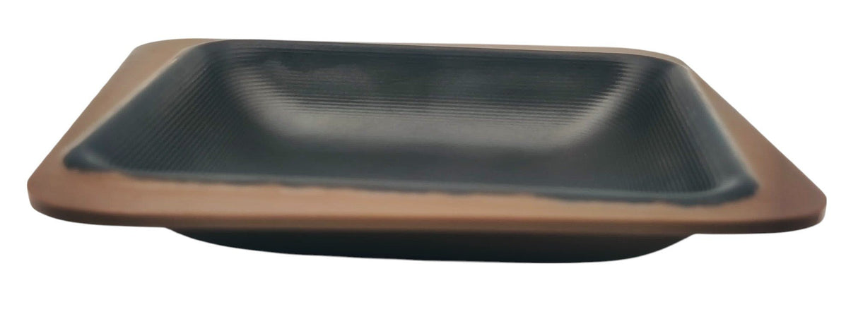 HARMONY Melamine Square Plate 16cm*2cm, Brown/Black - Al Kabayel Discount CentreHARMONY Melamine Square Plate 16cm*2cm, Brown/BlackPlatesHARMONYAl Kabayel Discount Centre