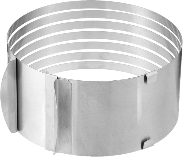 HARMONY Stainless Steel Adgustable Cake Leveler(Diameter: Max - 8" Min - 6", Thickness:85mm) - Al Kabayel Discount CentreHARMONY Stainless Steel Adgustable Cake Leveler(Diameter: Max - 8" Min - 6", Thickness:85mm)Cookware AccessoriesHARMONYAl Kabayel Discount Centre