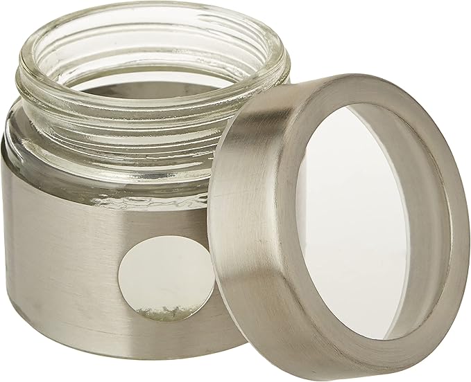 Harmony Table Top 5 Pieces Set (4 Pieces Glass Spice Jar with Metal Stand), 29.5 x 7.5 x 9 cm/85 ml, 89100 - Al Kabayel Dicount CenterHarmony Table Top 5 Pieces Set (4 Pieces Glass Spice Jar with Metal Stand), 29.5 x 7.5 x 9 cm/85 ml, 89100Cookware AccessoriesharmonyAl Kabayel Dicount Center