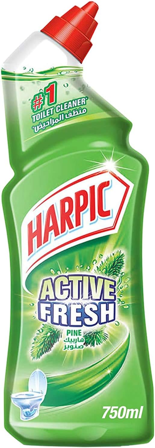 Harpic Pine Active Fresh Toilet Cleaner, 750ml - Al Kabayel Discount CentreHarpic Pine Active Fresh Toilet Cleaner, 750mlHome SuppliesHARPICAl Kabayel Discount Centre
