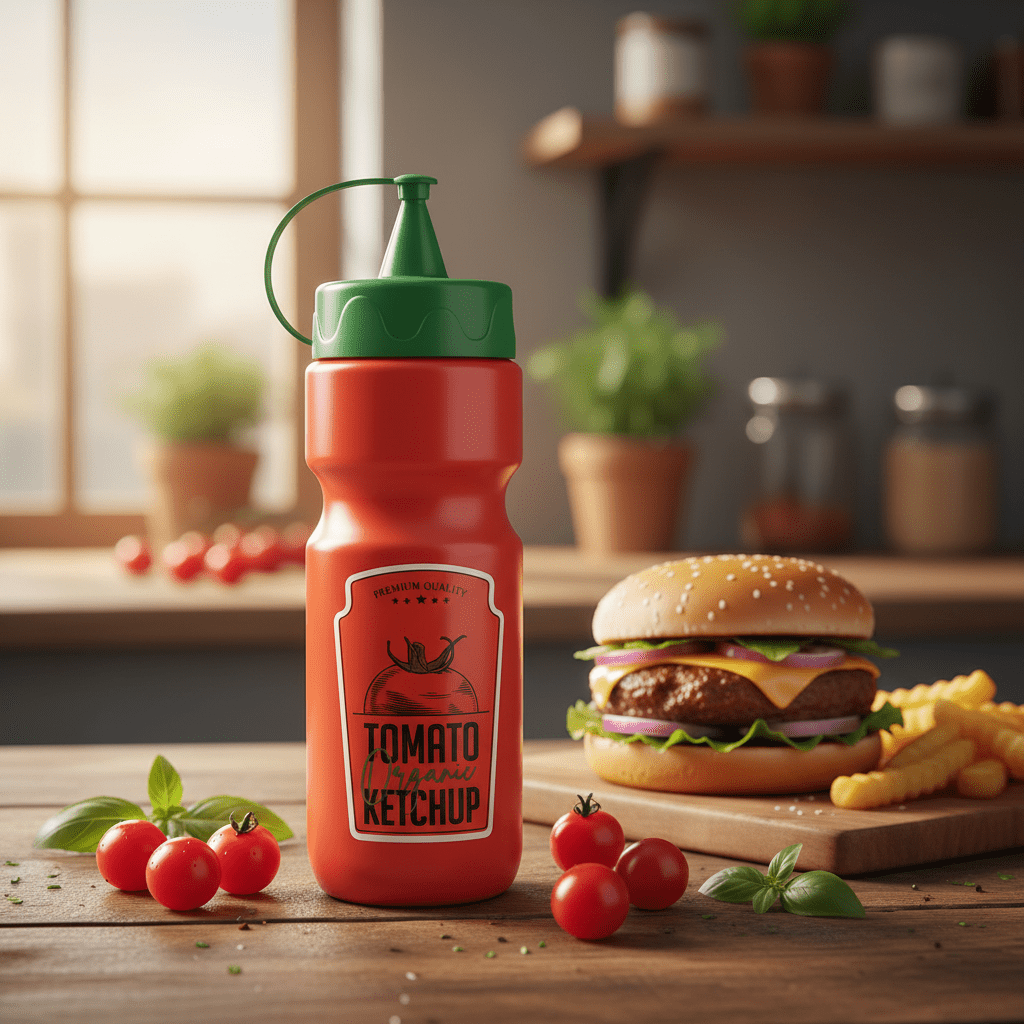 Herevi Plastic Patterned Ketchup Bottle - 660ml - Red&Green - Al Kabayel Discount CentreHerevi Plastic Patterned Ketchup Bottle - 660ml - Red&GreenKitchen Utensils & GadgetsHEREVINAl Kabayel Discount Centre