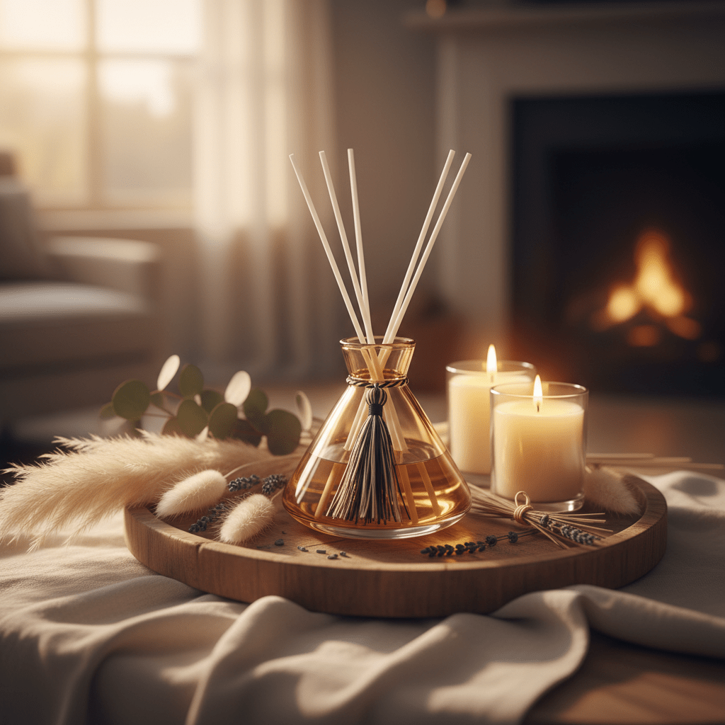 Home Fragrance Amber & Ginger Lily Reed Diffuser 150ml - Al Kabayel Discount CentreHome Fragrance Amber & Ginger Lily Reed Diffuser 150mlHome FragrancesHOME FRAGRANCEAl Kabayel Discount Centre