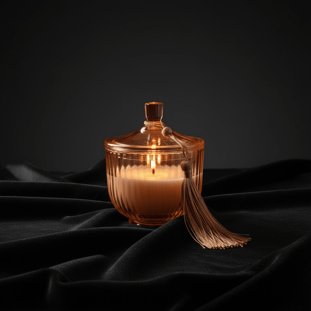 Home Fragrance Immersion & Golden Pink Luxury Scented Candle in Decorative Glass Jar – 10 cm - Al Kabayel Discount CentreHome Fragrance Immersion & Golden Pink Luxury Scented Candle in Decorative Glass Jar – 10 cmHome FragrancesHOME FRAGRANCEAl Kabayel Discount Centre