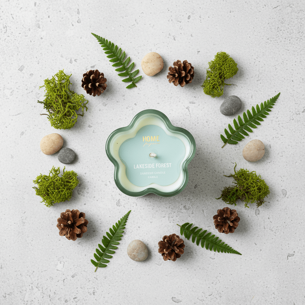 Home Fragrance Lakeside Forest Nature Inspired Scented Candle for Relaxation – 8 × 6 cm - Al Kabayel Discount CentreHome Fragrance Lakeside Forest Nature Inspired Scented Candle for Relaxation – 8 × 6 cmHome FragrancesHOME FRAGRANCEAl Kabayel Discount Centre