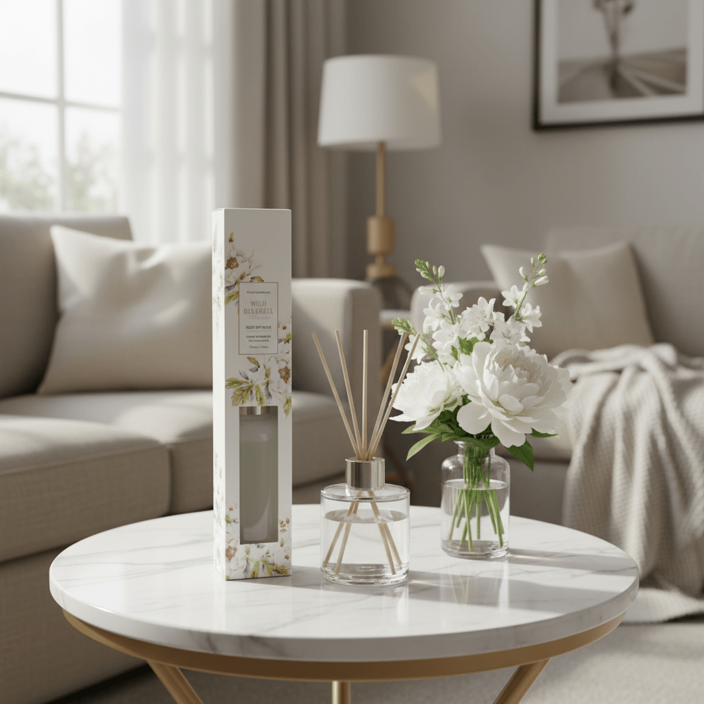 Home Fragrance Wild Bluebell Reed Diffuser 100ml - Al Kabayel Discount CentreHome Fragrance Wild Bluebell Reed Diffuser 100mlHome FragrancesHOME FRAGRANCEAl Kabayel Discount Centre