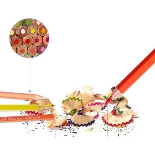 Hong Wei 48pcs Color Pencils, Advanced Color Hexagon Pencil, HW - CP - 4801GA - Al Kabayel Discount CentreHong Wei 48pcs Color Pencils, Advanced Color Hexagon Pencil, HW - CP - 4801GAColor PencilsHONG WEIAl Kabayel Discount Centre