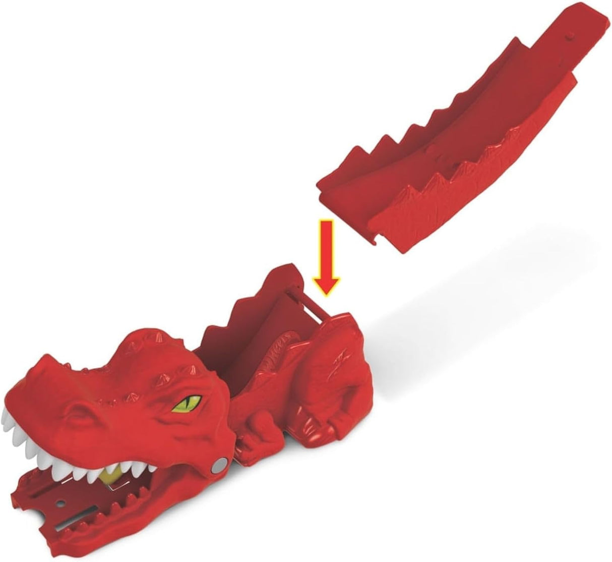 Hot Wheels Dino Launcher, Assemble Dino and Launch the Car, Red - Al Kabayel Discount CentreHot Wheels Dino Launcher, Assemble Dino and Launch the Car, RedToys for boysHOT WHEELSAl Kabayel Discount Centre