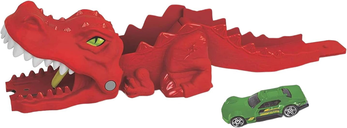 Hot Wheels Dino Launcher, Assemble Dino and Launch the Car, Red - Al Kabayel Discount CentreHot Wheels Dino Launcher, Assemble Dino and Launch the Car, RedToys for boysHOT WHEELSAl Kabayel Discount Centre